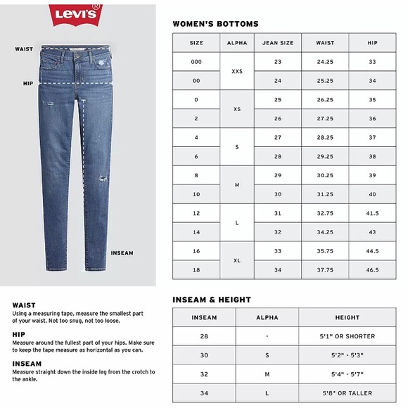 Levi’s | Women’s medium blue 311 shaping skinny jeans,  size 29 - Picture 2 of 12